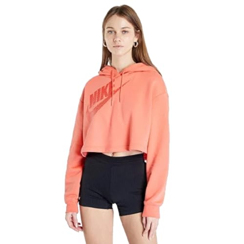 Nike Crop DNC Women Hoody (XS, Ember) von Nike