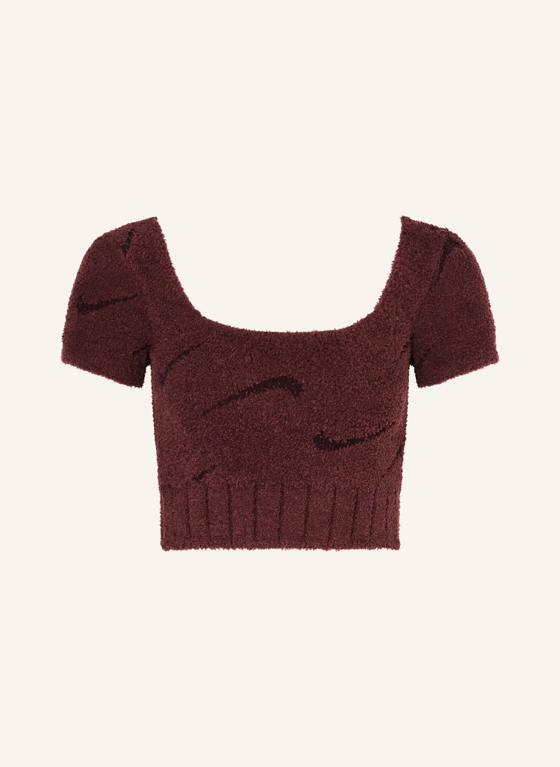 Nike Cropped-Shirt Sportswear Phoenix Cozy Bouclé rot von Nike