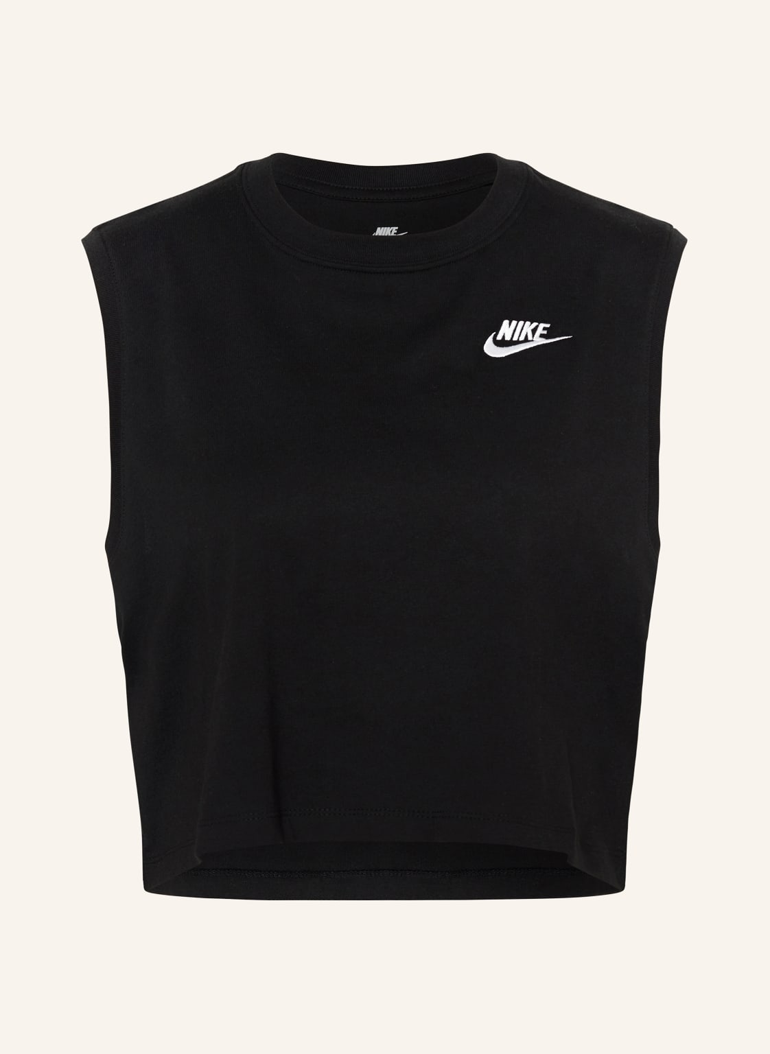 Nike Cropped-Top Sportswear Club schwarz von Nike