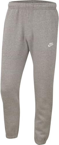 Nike Cuffed Fleece Club Sweatpants Jogginghosen (XXL, Grey Heather) von Nike