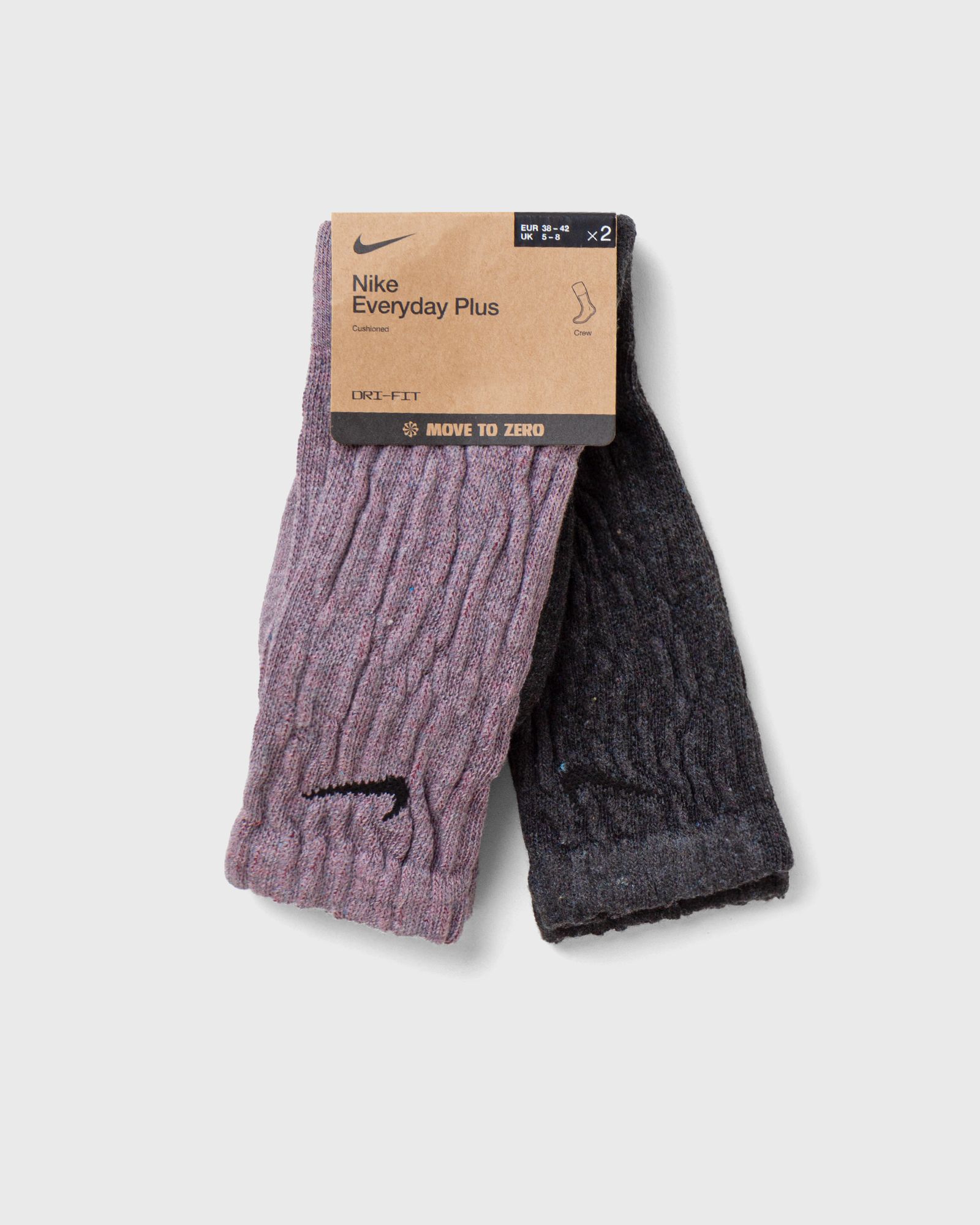 Nike Cushioned Crew Socks (Two Pairs) men Socks multi in Größe:L von Nike