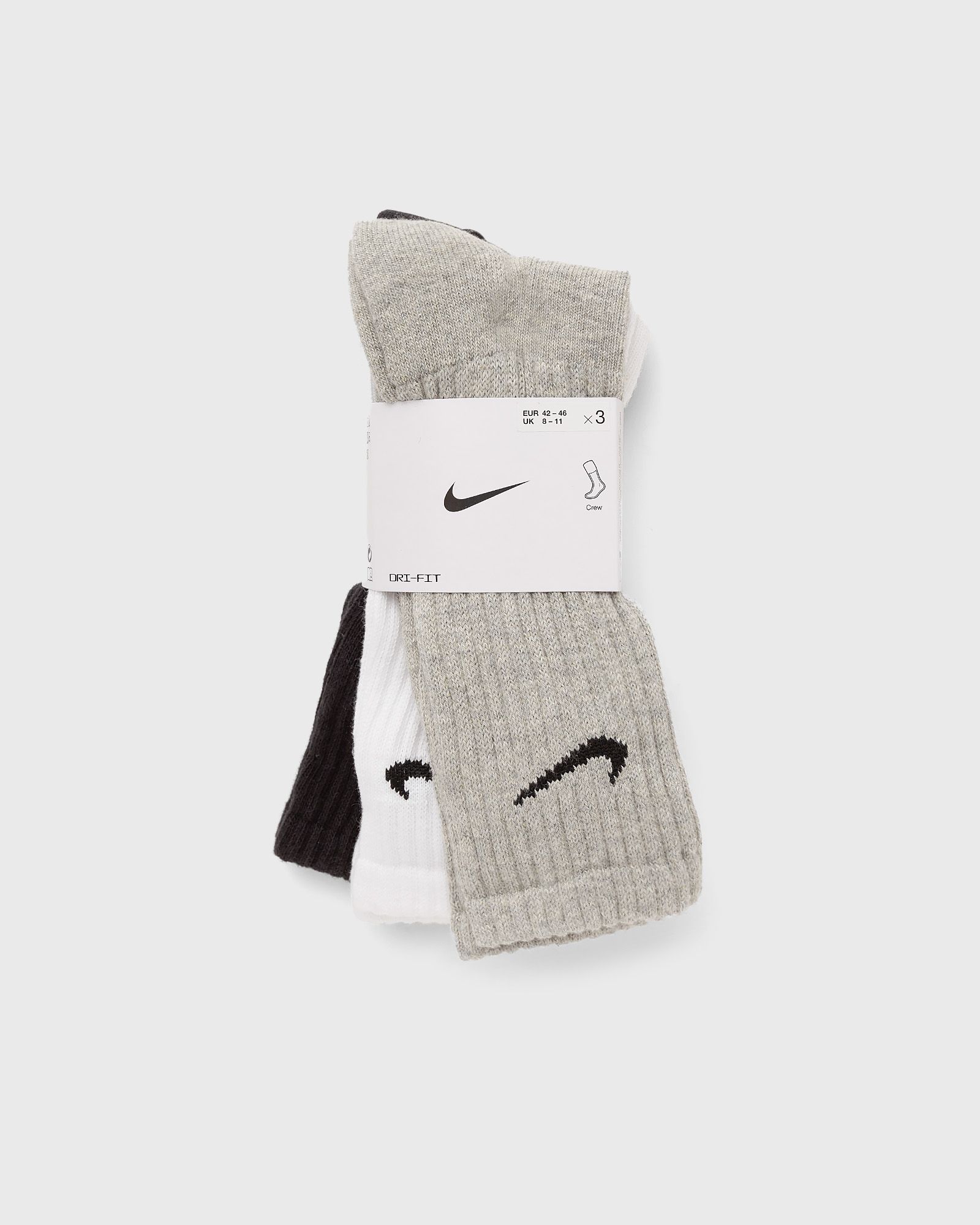 Nike Cushioned Training Crew Socks (3 Pairs) men Socks multi in Größe:L von Nike