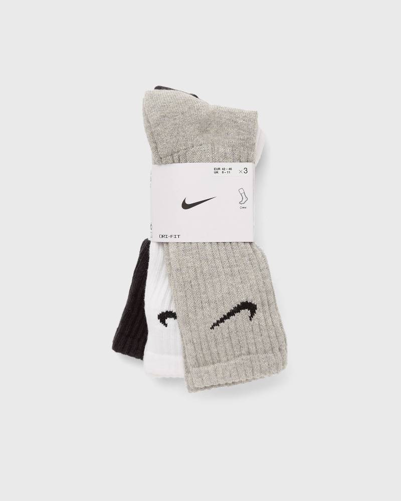 Nike Cushioned Training Crew Socks (3 Pairs) men Socks multi in Größe:XL von Nike