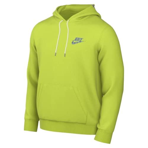 Nike DM5624 - M NSW Revival FLC PO Hoodie C 321 Atomic 321 Atomic Green/White Gr. M von Nike