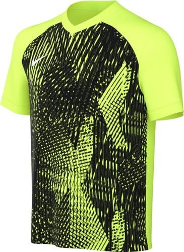 Nike DR0950-702 Dri-FIT Precision 6 T-Shirt Unisex Volt/Black/White Größe L von Nike
