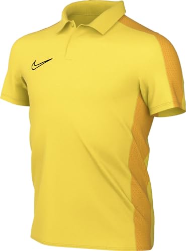 Nike DR1350-719 Dri-FIT Academy Polo Shirt Unisex Tour Yellow/University Gold/Black Größe M von NIKE