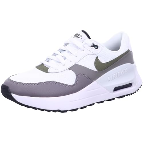 Nike DV7587 AIR MAX SYSTM 100 White/MEDIUM Oliv Gr. 7,5 von Nike