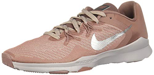 Nike Damen 909010 Laufschuhe, Mehrfarbig (Smokey Mauve/Metallic Silver/Vast Grey 200) von Nike