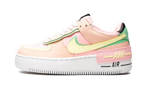 Nike Damen AIR Force 1 Shadow Arctic Punch Barley Volt CU8591-601, Pink (Arctic Punch / Barely Volt / Crimson Tint / Green Glow), 38 EU von Nike