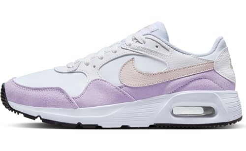 Nike Damen AIR MAX SC Sneaker, White/Platinum Violet-Violet Mist-Black, 39 EU von Nike