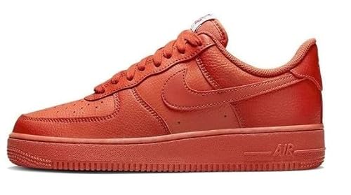 Nike Damen Air Force 1 '07 Größe 6,5 orange, Orange/Abendrot im Zickzackmuster (Sunset Chevron), 37.5 EU von Nike