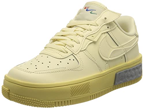 Nike Damen Air Force 1 Fontanka Sneaker, Coconut Milk/Coconut Milk-Lemon WASH, 38.5 EU Nike Damen Air Force 1 Fontanka Sneaker, Coconut Milk/Coconut Milk-Lemon WASH, 38.5 EU von Nike