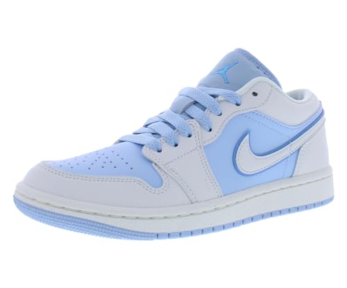 Nike Damen Air Jordan 1 Low UNC Basketballschuh, Sail/Dk Powder Blue-Ice, 38 EU von Nike