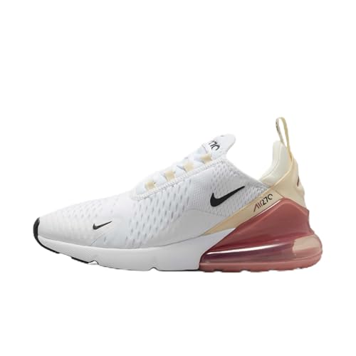 Nike Air Max 270 Damen Sneaker Farbe: Weiß/Beige/Schwarz (123); Größe: EUR 36 | US 5.5 | UK 3 von Nike