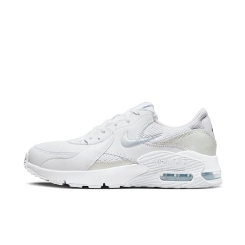 Nike Damen Air Max Excee Sneaker, White/MTLC Platinum-White, 44 EU von Nike