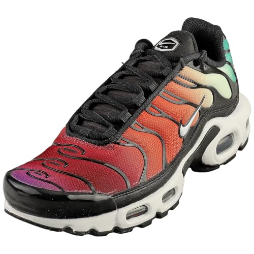 Nike Damen Air Max Plus Sneaker, Black/Viotech/Team Red/White, 41 EU von Nike