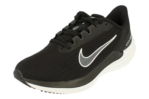 Nike Damen Air Winflo 9 Sneaker, Black/White-DK Smoke Grey-Pure Platinum, 38.5 EU von Nike