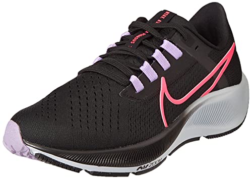 Nike Damen Air Zoom Pegasus 38 Sneaker, Black Hyper Pink Lilac Pure Pl, 35.5 EU von Nike