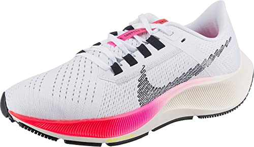 Nike Damen Air Zoom Pegasus 38 T Sneaker, White/Black-Football Grey-Pink, 36 EU von Nike