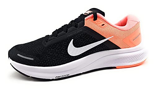 Nike Damen Air Zoom Structure 23 Running Shoe, Black/White-Crimson Pulse-Iron Grey, 35.5 EU von Nike