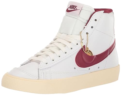 Nike Damen Blazer Low '77 Se Sneaker, Weiß Team Red Muslin MTLC Gold Star, 39 EU von Nike