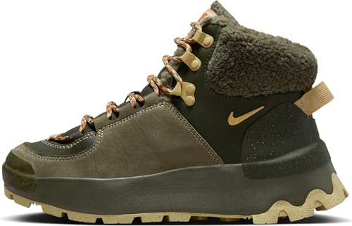 Nike Damen City Classic PRM Boots, Cargo Khaki Sesame Medium Olive, 42.5 EU Nike Damen City Classic PRM Boots, Cargo Khaki Sesame Medium Olive, 42.5 EU von Nike