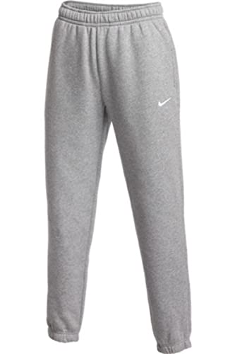 Nike Damen Club Fleece-Jogginghose (AS1, Alpha, XL, Regular, Regulär, Dunkelgrau/Weiß), Dunkelgrau/Weiß, X-Groß von Nike