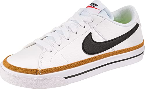 Nike Damen Court Legacy Next Nature Tennis Shoe, White/Black-Desert Ochre-Team Orange, 38.5 EU von Nike