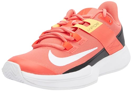 NIKE Damen Court Vapor LITE Clay W Sneaker, Red, 41 EU von Nike