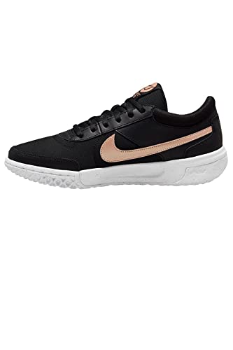 Nike Damen Court Zoom Lite 3 Sneaker, Black MTLC Red Bronze White, 37.5 EU von Nike
