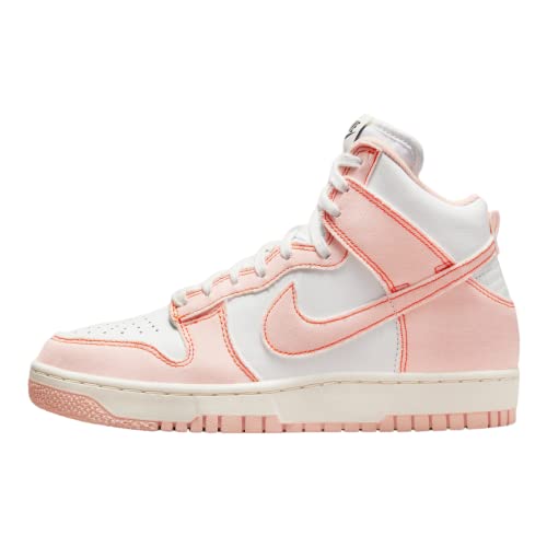 Nike Damen Dunk High 1985 Schuhe, Weiß/Arctic Orange-Segel, 40.5 EU von Nike