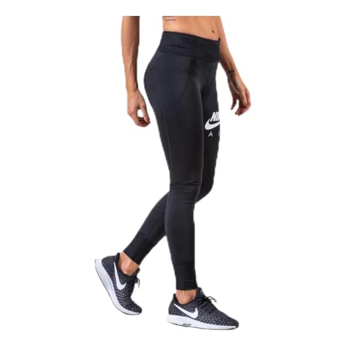 Nike Damen Fast 7/8 Tight Gx Hose, Schwarz (Black/White), (Herstellergröße: Small) von Nike