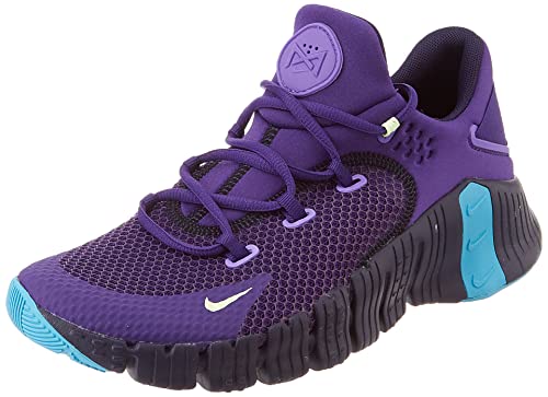 NIKE Damen Free Metcon 4 Sneaker, Tief lila/kaum Volt-Blacked Blau, 36 EU von Nike