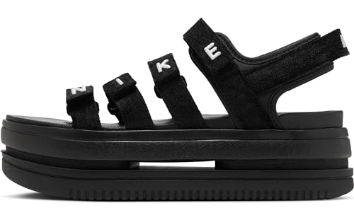 Nike Damen ICON Classic SNDL SE Slides, Black/White-Black, 38 EU von Nike