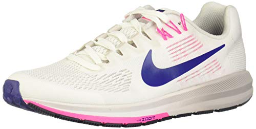 Nike Damen Laufschuh Air Zoom Structure 21 Sneakers, Mehrfarbig (Summit White/Deep Royal Blue/Vast Grey 001), 40 EU von Nike