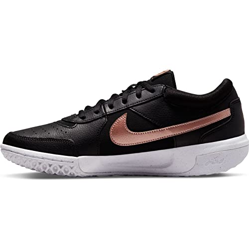 Nike Damen NikeCourt Zoom Lite 3 Gymnastikschuhe, Black/MTLC RED Bronze-White, 41 EU von Nike