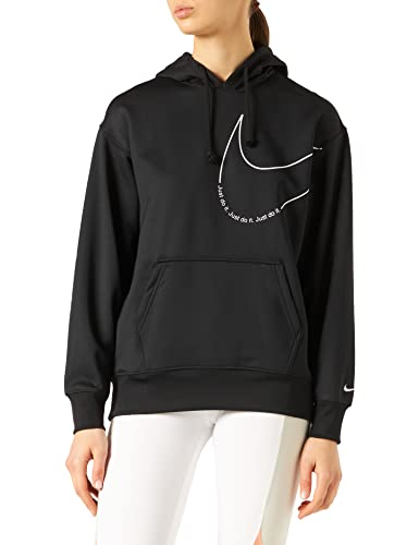 Nike Damen Nk Tf Hbr Grx Al TFC Po Hd Kapuzenpullover, Black/White, L von Nike