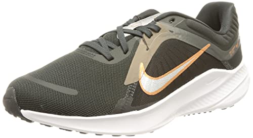 Nike Damen Quest 5 Sneaker, DK Smoke Grey/METALLIC Silver-Olive Grey, 37.5 EU von Nike