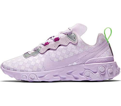 Nike Sportswear React Element 55 Damen Sneaker lila - EU 42 - US 10 von Nike