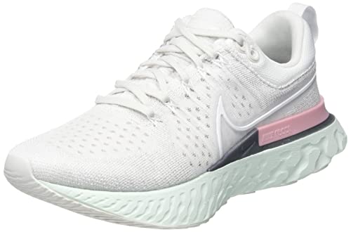 Nike Damen React Infinity Run FK 2 Sneaker, Platinum Tint/White-Barely Gre, 36.5 EU von Nike