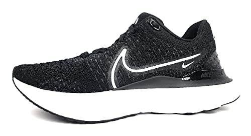 Nike Damen React Infinity Run FK 3 Laufschuh, Black/White, 38.5 EU von Nike