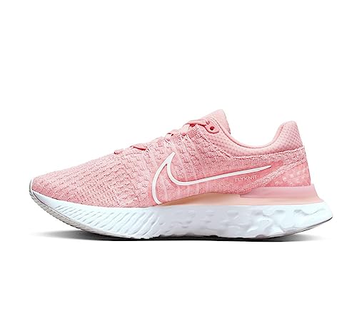 Nike Damen React Infinity Run FK 3 Running Trainers DD3024 Sneakers Schuhe (UK 7 US 9.5 EU 41, pink Glaze White pink Foam 600) von Nike