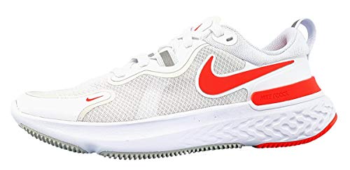 Nike Damen React Miler Straßen-Laufschuh, White/Pink Glow-Photon Dust, 38.5 EU von Nike