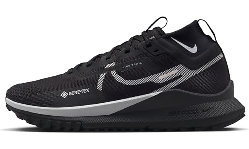 Nike Damen React Pegasus Trail 4 Gore-TEX Sneaker, Black/Wolf Grey-Reflect Silver, 38.5 EU von Nike