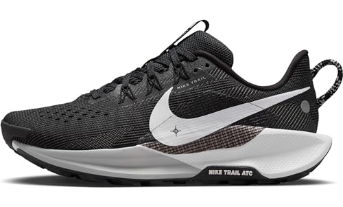 Nike Damen Reactx Pegasus Trail 5 Sneaker, Black White Anthracite Wolf Grey, 40.5 EU von Nike