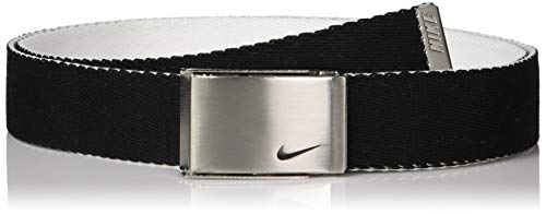 Nike Damen Reversible Single Web Grtel, schwarz/weiß, Einheitsgröße von Nike