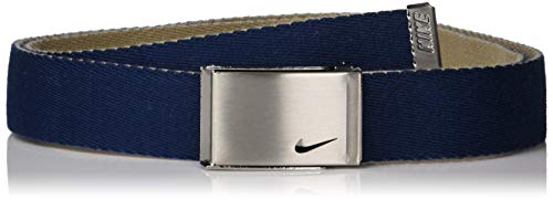 Nike Damen Reversible Single Web Gürtel, College Navy/Tan, Einheitsgröße von Nike