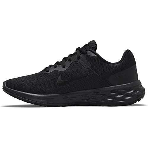 Nike Damen Revolution 6 Road Running Shoe, Black/Black-Dark Smoke Grey, 36 EU von Nike