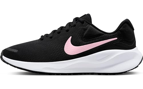 Nike Revolution 7 Straßenlaufschuh für Damen, Black/Med Soft Pink-White, FB2208-004, 42.5 EU (W 10.5 US) von Nike