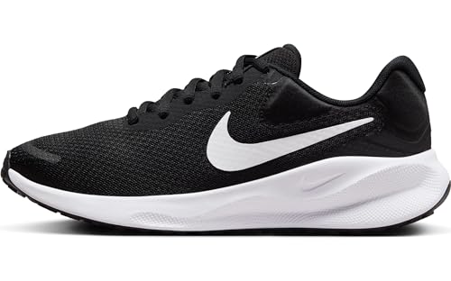 Nike Revolution 7 Straßenlaufschuh für Damen, Black/White, FB2208-003, 44.5 EU (W 12 US) von NIKE